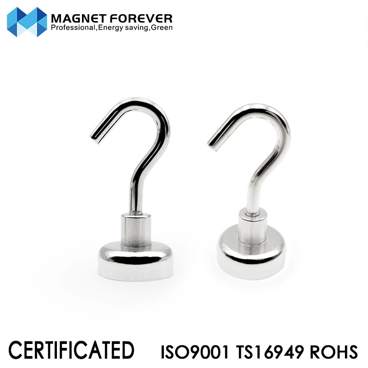 Strong Powerful Neodymium Heavy Duty Magnetic Hooks, Magnet Hooks