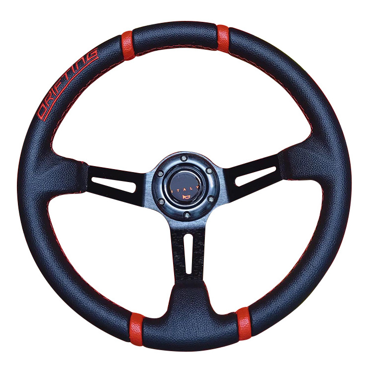 Carbon fiber pattern racing steering wheel sim racing formula steering wheel automobile steering wheel