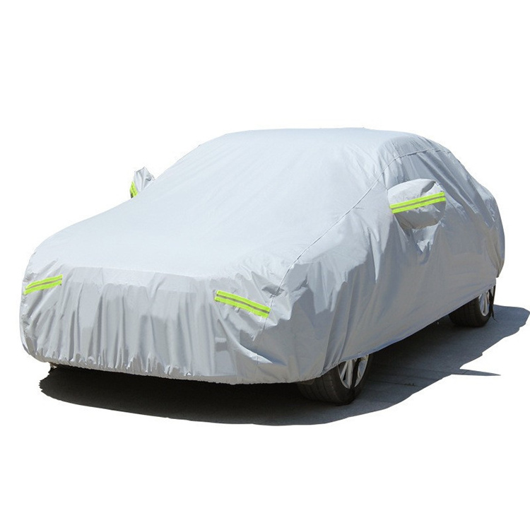 Universal Flood All Seasons Car Cover Sun Shade Movable Carport Folded Portable Automobile Protection Car Umbrella