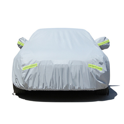 Universal Flood All Seasons Car Cover Sun Shade Movable Carport Folded Portable Automobile Protection Car Umbrella