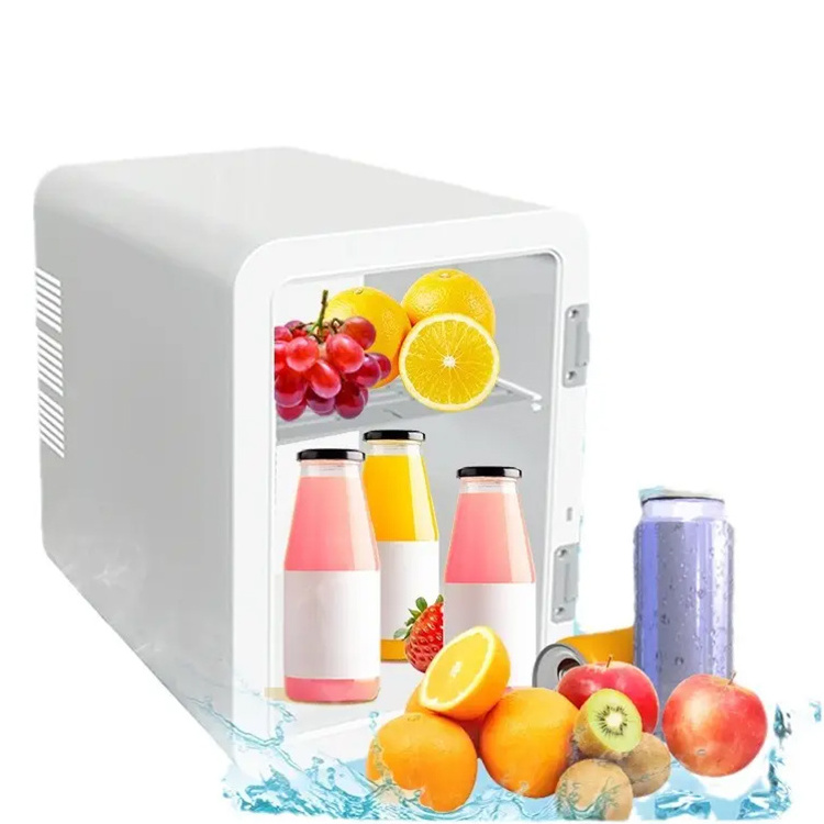 Physical lock freshness car battery-powered refrigeration unit small refrigerator car compressor less mini fridge