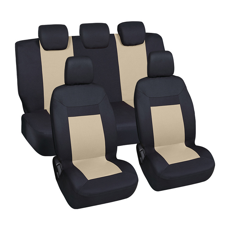 4 Seasonspolyester leather car seat covers full set wagon r seat covers polyester set cover car seat