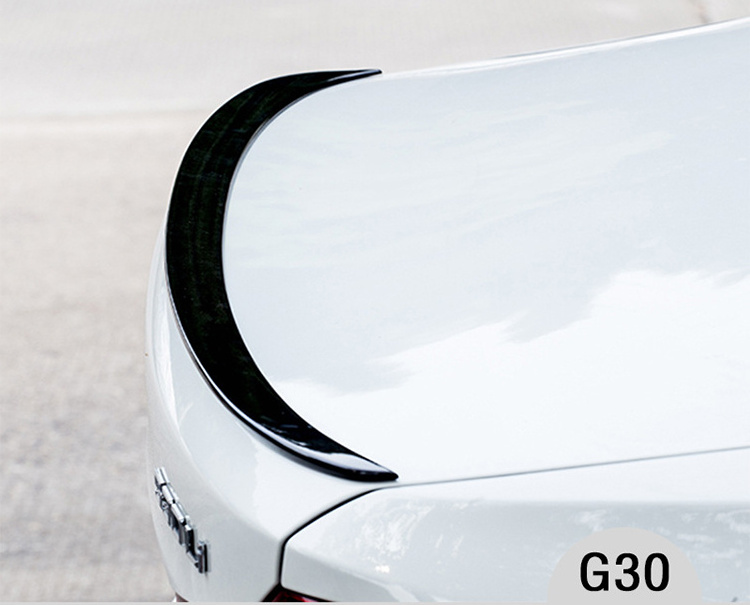 High quality 3M fixed brand new car rear trunk wing spoiler carbon fiber tesla model 3 spoiler car spoilers electric For Bmw G20