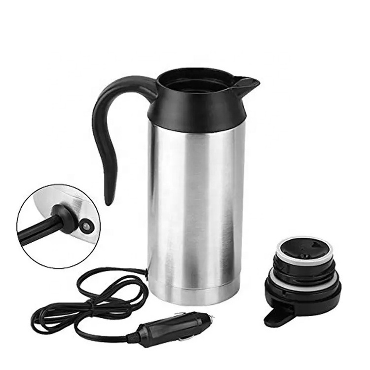 The cigarette lighter12V electric hot kettle plastic electric kettle electric kettle in low price