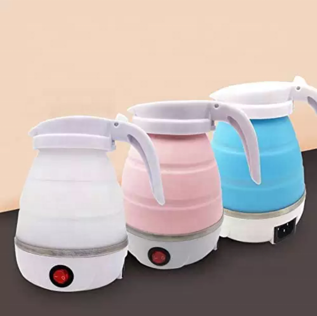 New design foldable kettle camping travel portable kettle foldable water bottle for travel