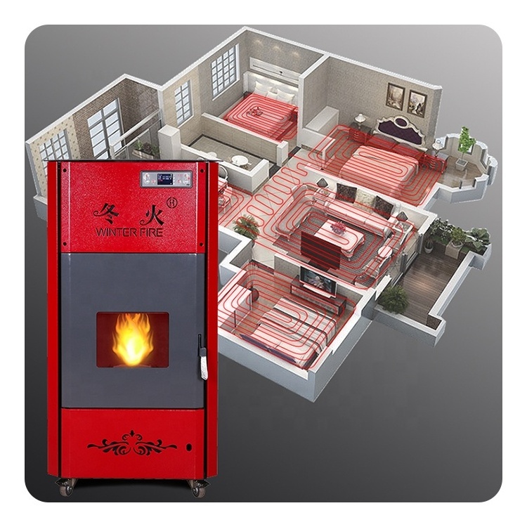 Remote control vertical  biomass boiler wood pellet stove from italy electric fireplace stove