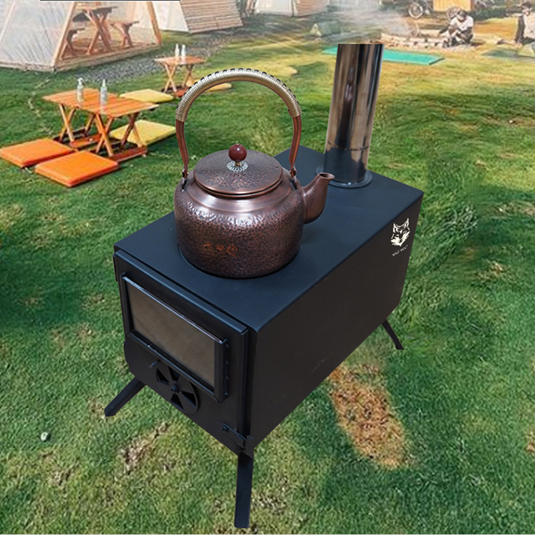 Multi person tent heating and boiling water stove camping portable charcoal wood stove stove heating firewood