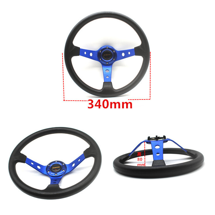 Wholesale Steering Wheel Cover 340mm Plastic Steering Wheel Cover Carbon Fiber Sim Racing Steering Wheel