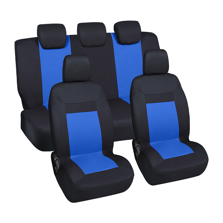 4 Seasonspolyester leather car seat covers full set wagon r seat covers polyester set cover car seat