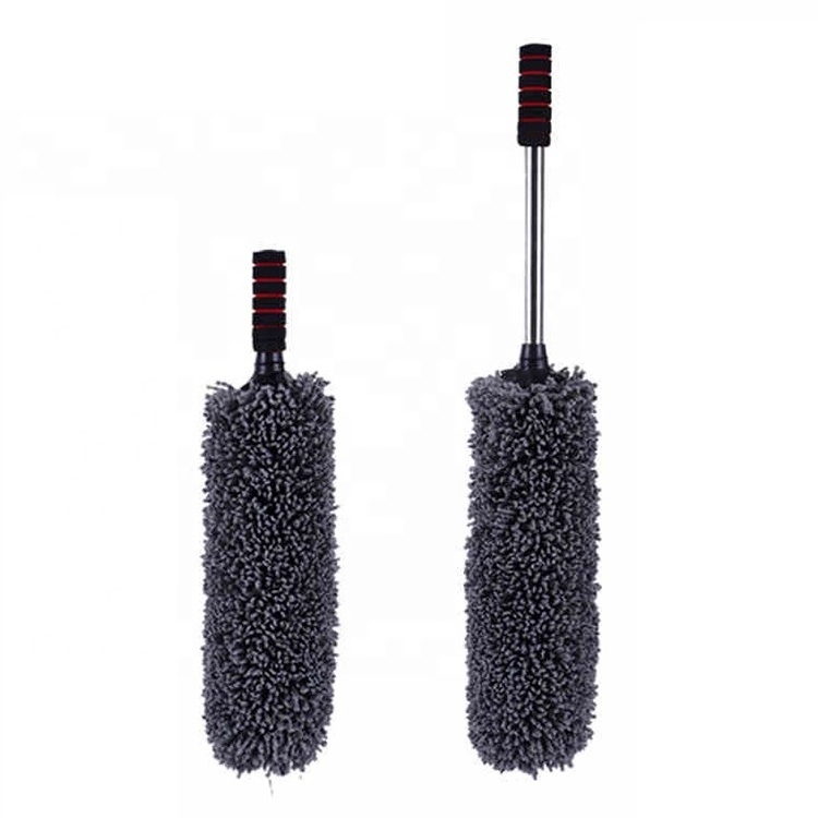 Drive Car Duster Kit Microfiber Car Brush Duster Exterior and Interior Detail Brush Duster for Car Truck Motorcycle