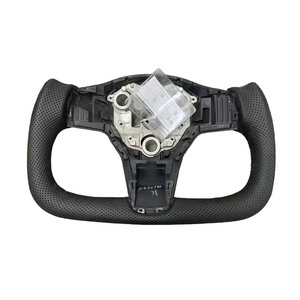 High Quality Super carbon fiber steering wheel 360 degrees steering wheels 2017-2023 yoke steering wheel for tesla model y 2 3 s