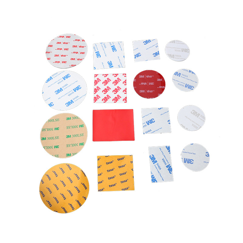 die cut adhesive dots double sided tape acrylic foam pe high medical grade adhesive pad