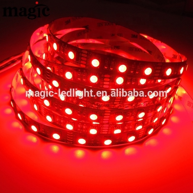 4 in 1 12V 24V 60LEDs black pcb IP20 IP65 IP67 IP68 2700K 3000K 5600K 6000K Ra90 RGBW LED strip light