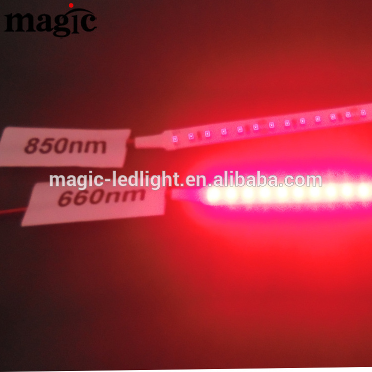 flexible UV 2835 120LED 24V invisible light 850NM real IR infrared light LED strip