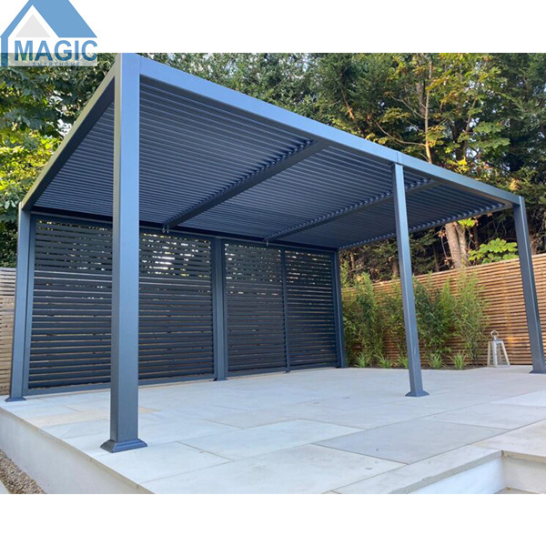 Pergola Roof	Aluminium Pergola	Privacy Area Pergola System Bioclimatique Aluminium	Garden Buildings