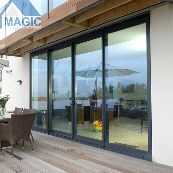 Aluminum Sliding Door	Aluminum Sliding Door With Blinds Glass  	Aluminum Glass Sliding Doors