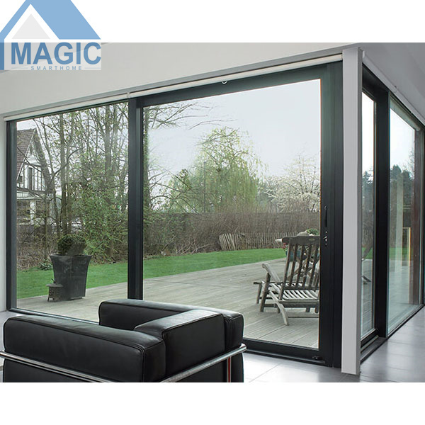 Aluminum Sliding Door	Aluminum Sliding Door With Blinds Glass  	Aluminum Glass Sliding Doors