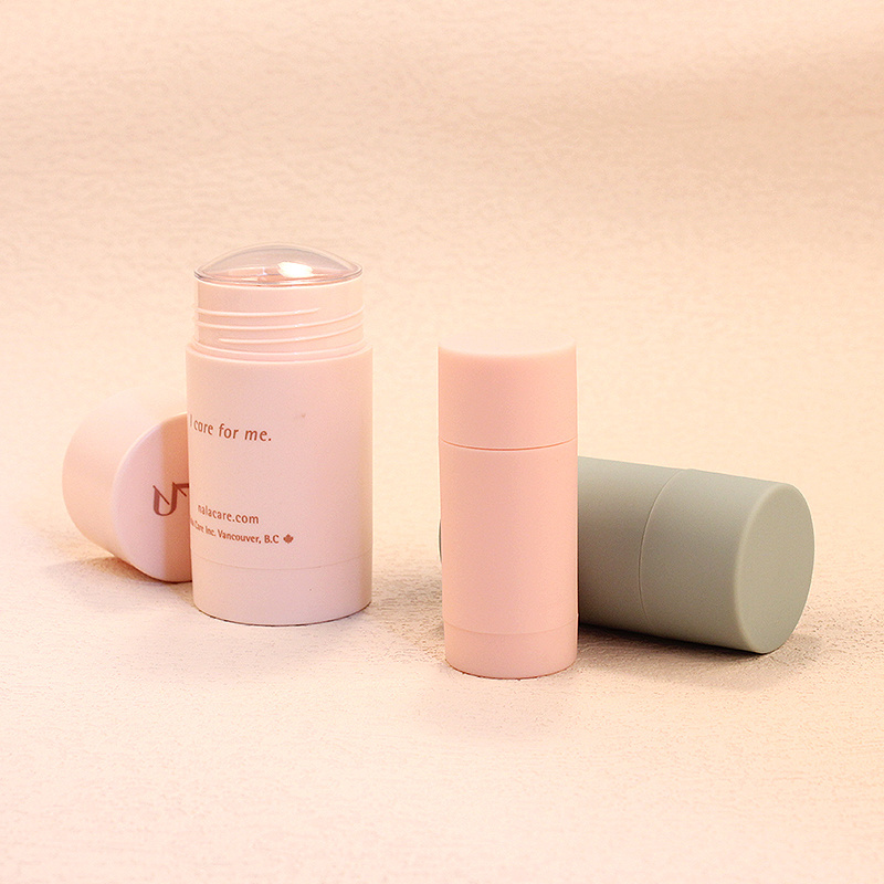 Free sample 30g 50g 75g AS PP cylinder empty deodorant stick,deodorant stick container packaging