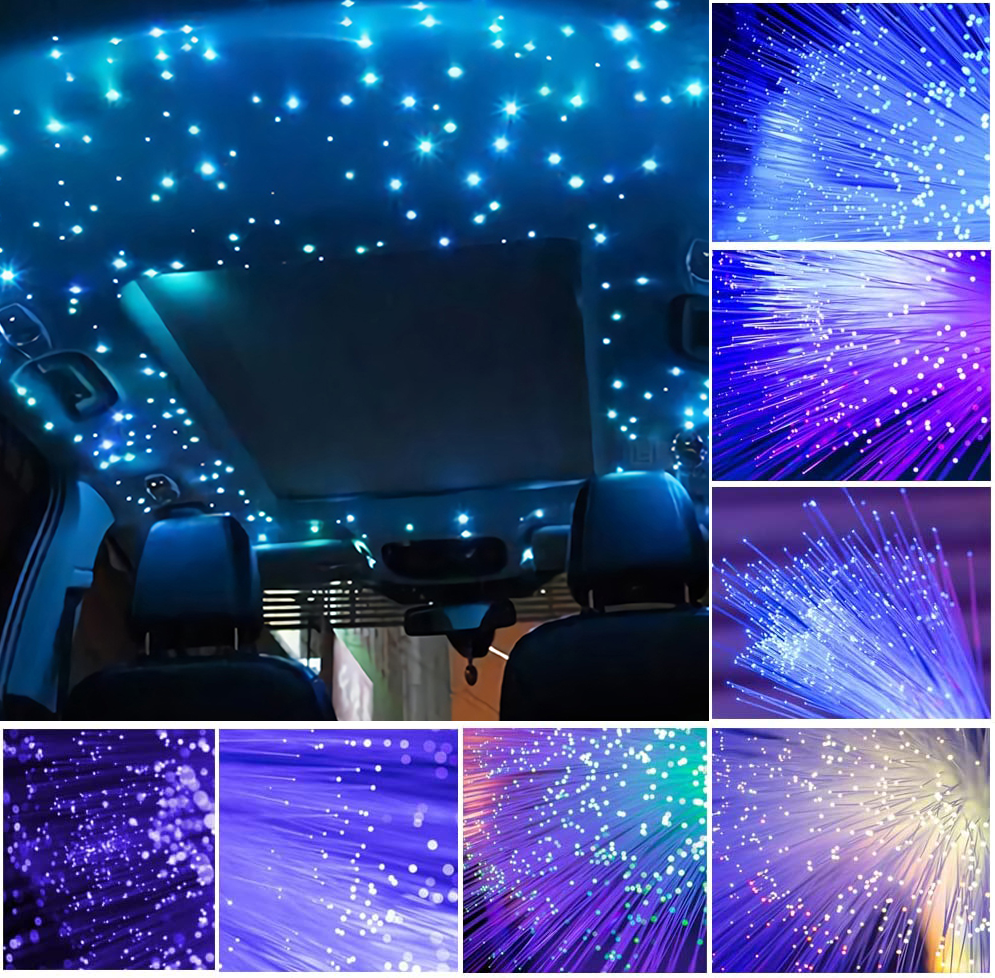 led fiber optic Starlight Headliner Kit for car roof/ ceiling roof