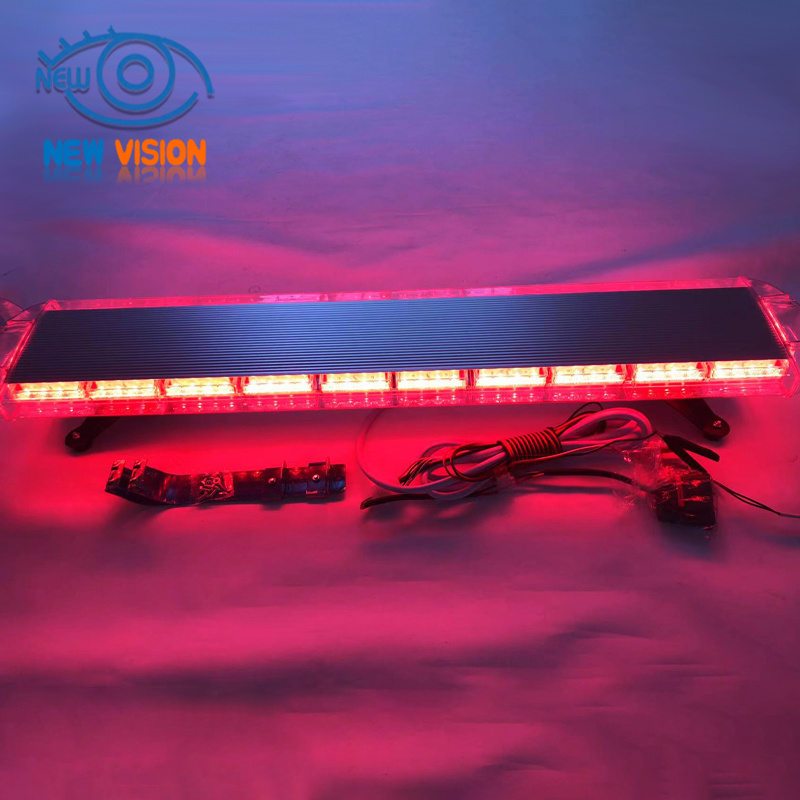 Columbia LED Bar Strober  Lights Aluminum Cover LED Warning Light Bar Slim Emergency Light Bar For Ambulance Patrol