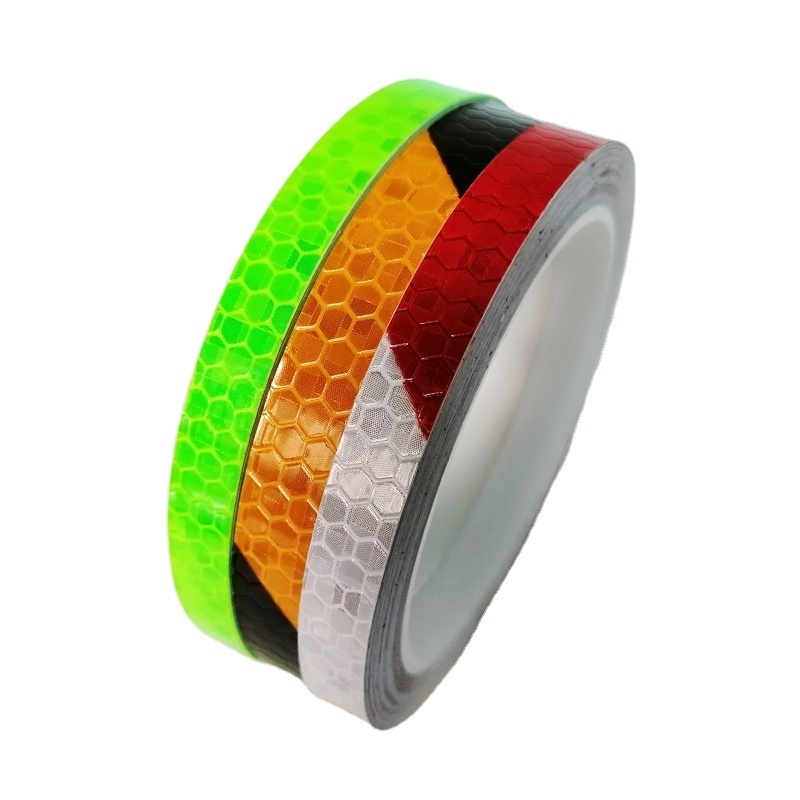 Reflective Sticker Wheel Rim Ring Stickers Warning Reflective Decals Fluorescent Tape for Bicycle