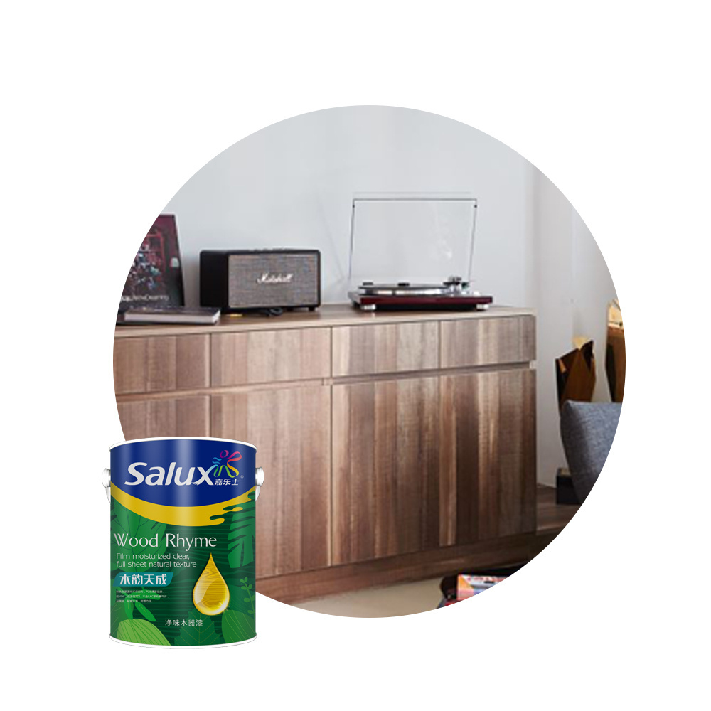 Water-based Scratch Resistant Satin Finish Waterproof Wood Black Paint Acrylic Semi Gloss White Paint For Wood