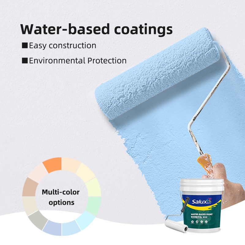 Indoor Wall Paint Water White Decor Comprehensive Stucco Interior Texture Wall Emulsion 20 Liter Paint