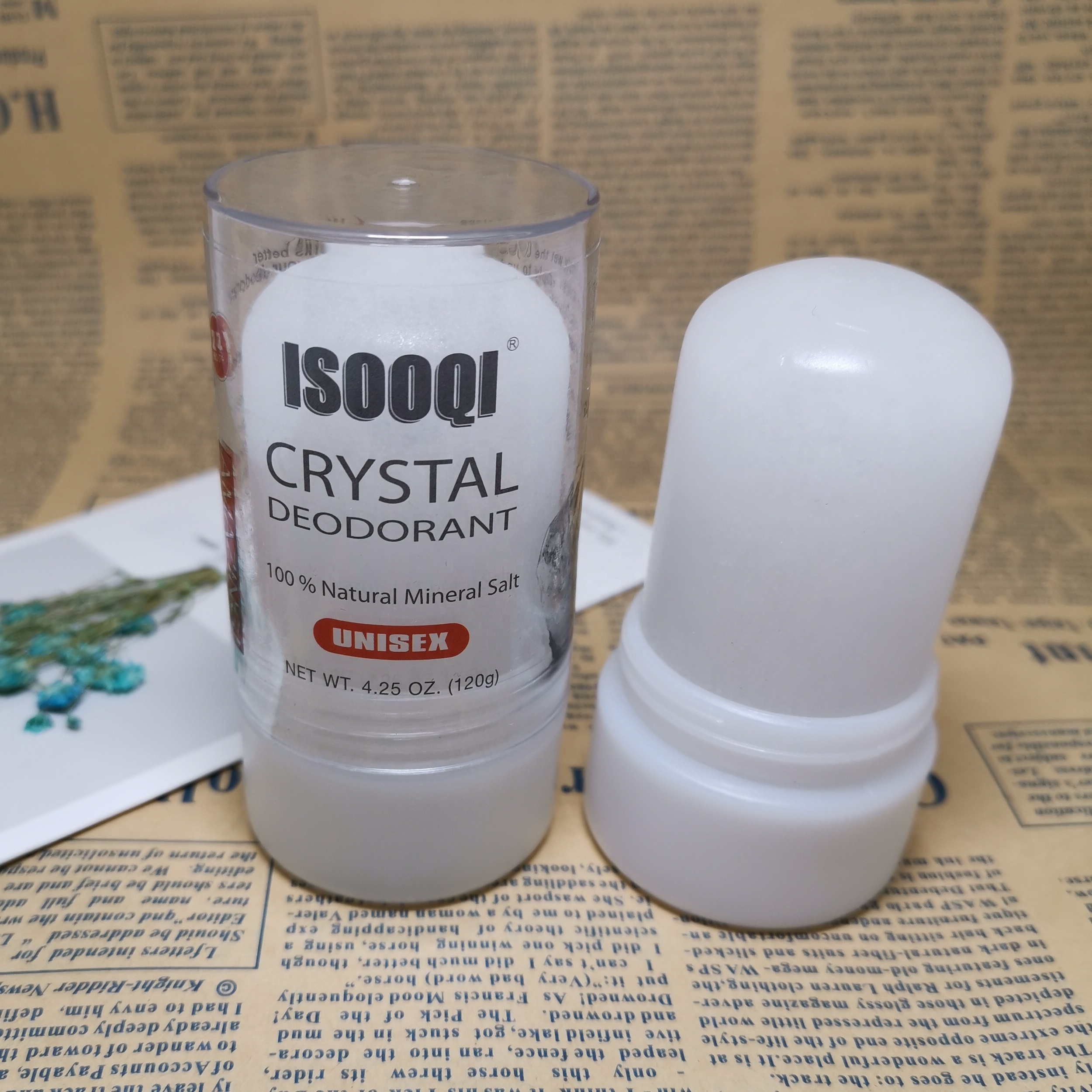 Magicare 120g Crystal Deodorant 100% Natural Mineral Salt antiperspirant alum block Alum Stick Underarm Unisex