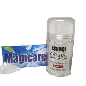 Magicare 150G Push Up Potassium Alum Stick Antiperspirant Stone Crystal Deodorant 100% Natural Underarm Varilla de alumbre