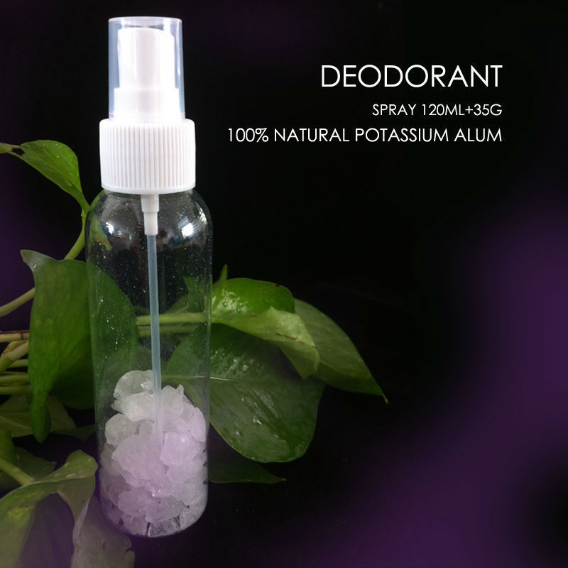 Magicare 120ML Potassium alum spray deodorant 100% Natural Unisex