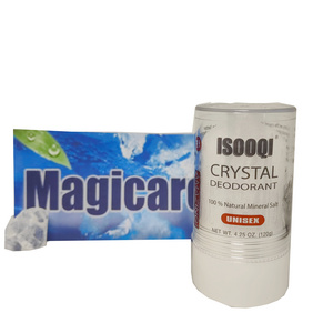 Magicare 120G Alum Stick Potassium Alum Block Antiperspirant Stone  Crystal Deodorant  Underarm Unisex Varilla de alumbre