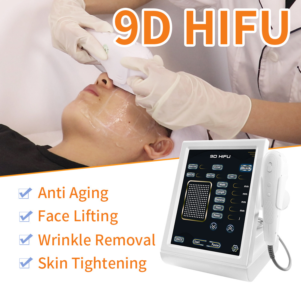 5 In 1 V-max Hif-u And Rf Micro-needlings Machine 9d Radiofrecuencia Fraccionada Hif-u 12 D Facial And Body Machine