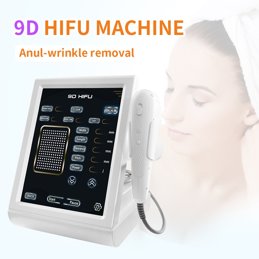 5 In 1 V-max Hif-u And Rf Micro-needlings Machine 9d Radiofrecuencia Fraccionada Hif-u 12 D Facial And Body Machine