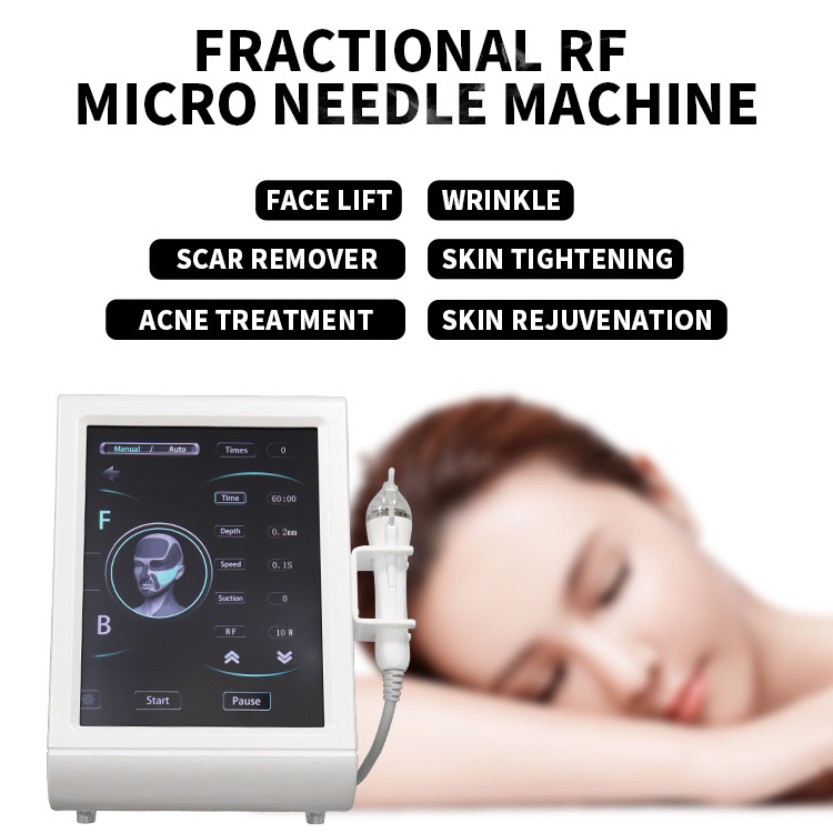 Magic Plus Portable morpheus 8 fractional RF Microneeding Machine for Face lifting / face lift rf micro needle machine