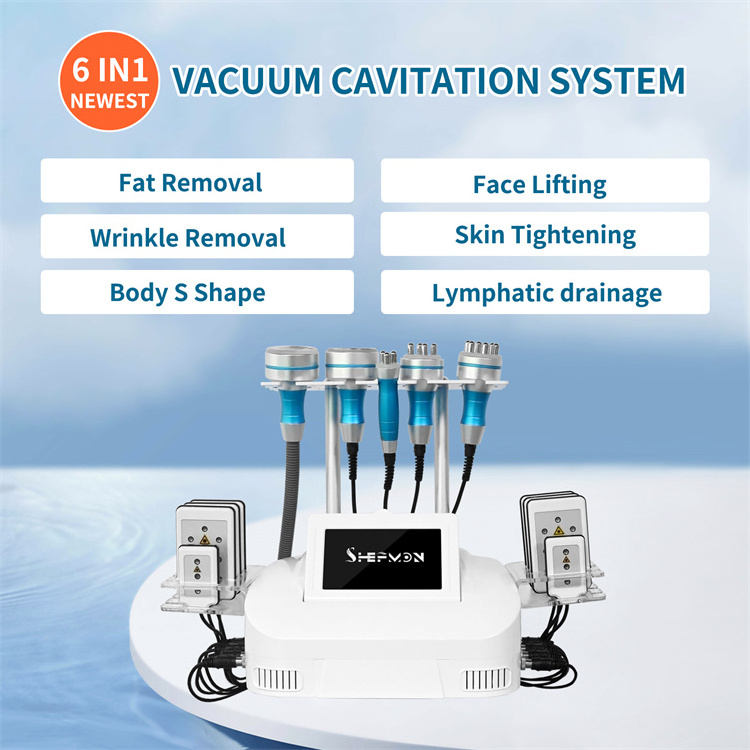 6 in 1 40k vacuum cavitation kim 8 slimming system slimming machine