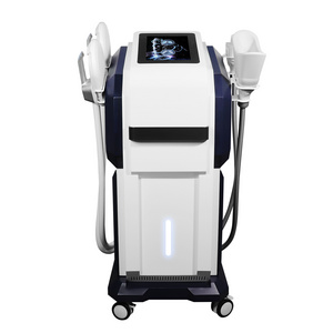 Factory Wholesale 3 in1 EMS Cryo RF 360 Fat Freeze Cool Ice Sculpting Double Chin Removal Fat Cellulite Reduction Machine