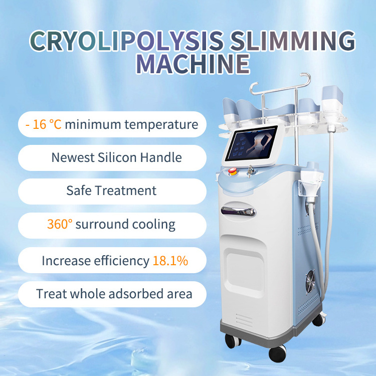 S9 2023 Professional Vacuum Face Body Fat Burning 360 Degree Cryo Slimming Cryotherapy Fat Freezing Machine