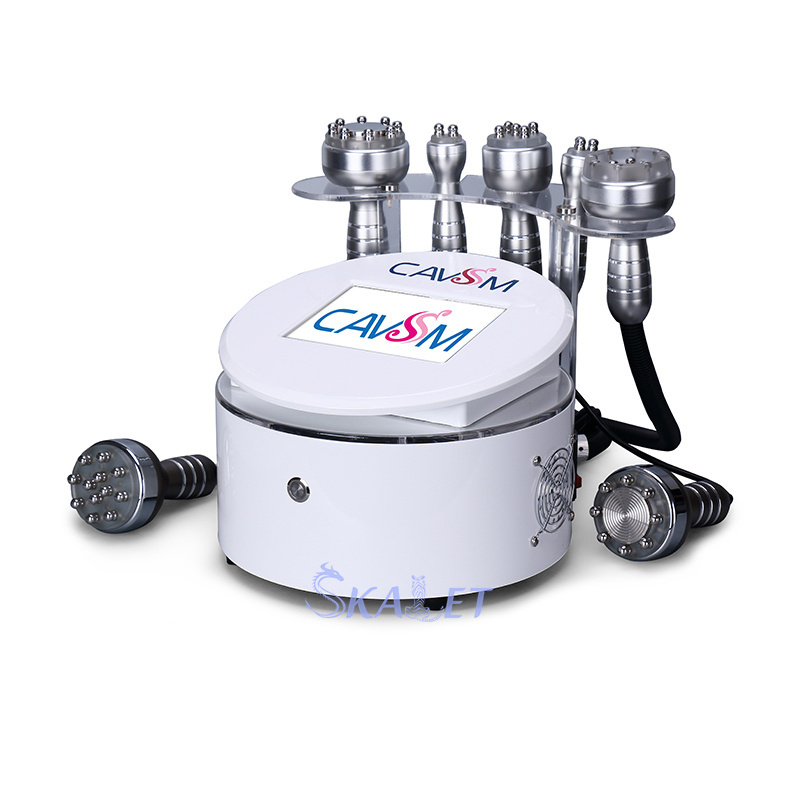 6 in 1 cavitation machine 80k vacuum system fat cavitation and rf skin tightening Slimming RF 40k vacuum weight loss equipment