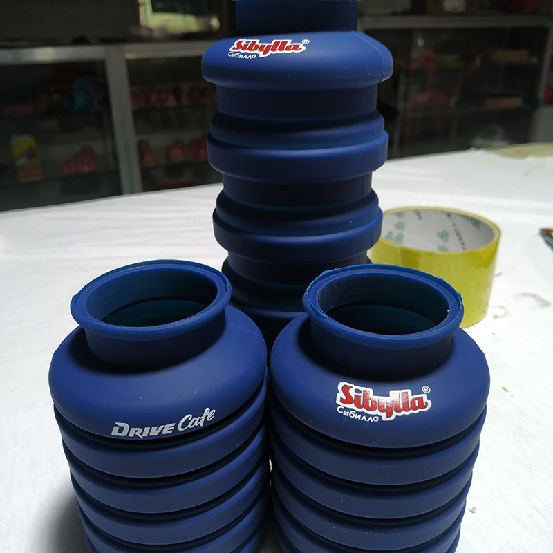 silicone case bottle holders customized LOW MOQ label paste custom thermal transfer screen print laser embroidery brand logo