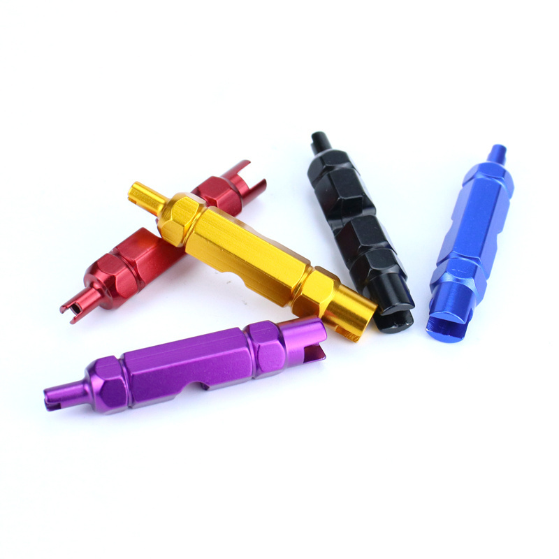 Bicycle Tube Tire Valve Disassemble Remove Tools Road Bike Valve Tool for Schrader Presta Bike Valve