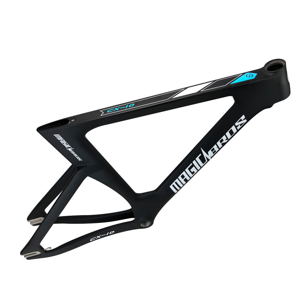 High Quality Single Speed 49 / 51 / 54 / 57CM Fexie Road Bike Frame Carbon Fixie Gear Bicycle Frameset Fixie Bike Frame