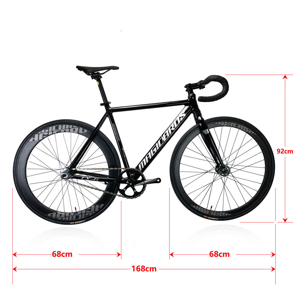 Hot Selling MAGICBROS Aluminum Alloy 700C Fixed Gear Bike Frame Road Fixie Bike Fixed Gear Bike