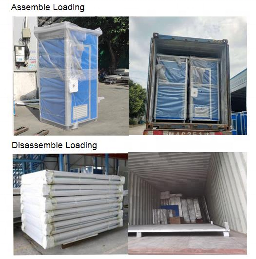 Wholesale aluminium mobile portable toilet sandwich panel mobile portable wc toilet shower cabin