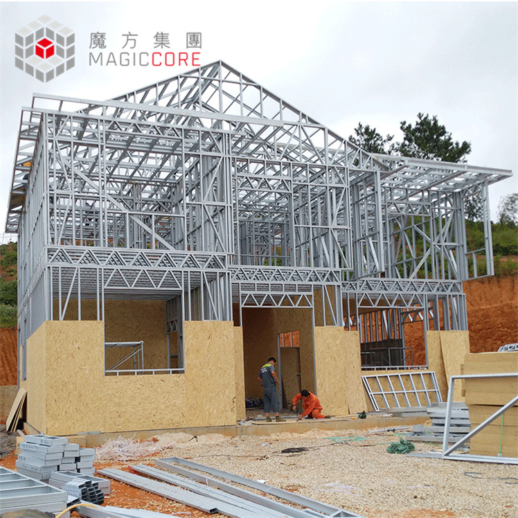 Wholesale villa building materials light gauge steel australia standard g550/high quality light-gauge steel framing