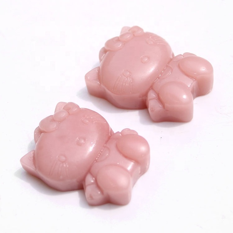 Wholesale Lovely Pink Opal Crystal Hello Kitty Figurine Carving For  Gifts