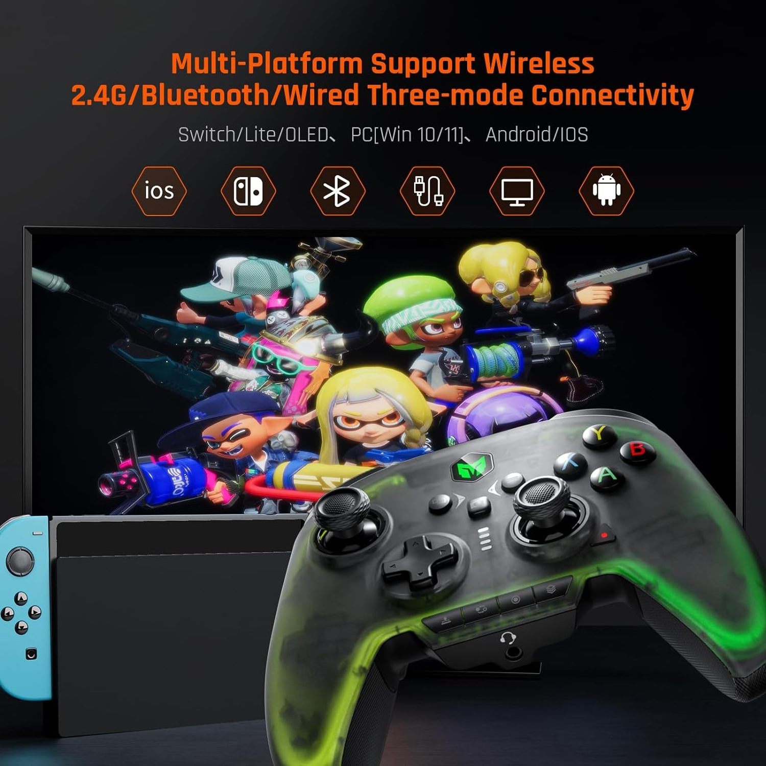 Wholesale Wireless gamepad for switch/Lite/Pro/PC/IOS/Android wireless game controller for nintend switch