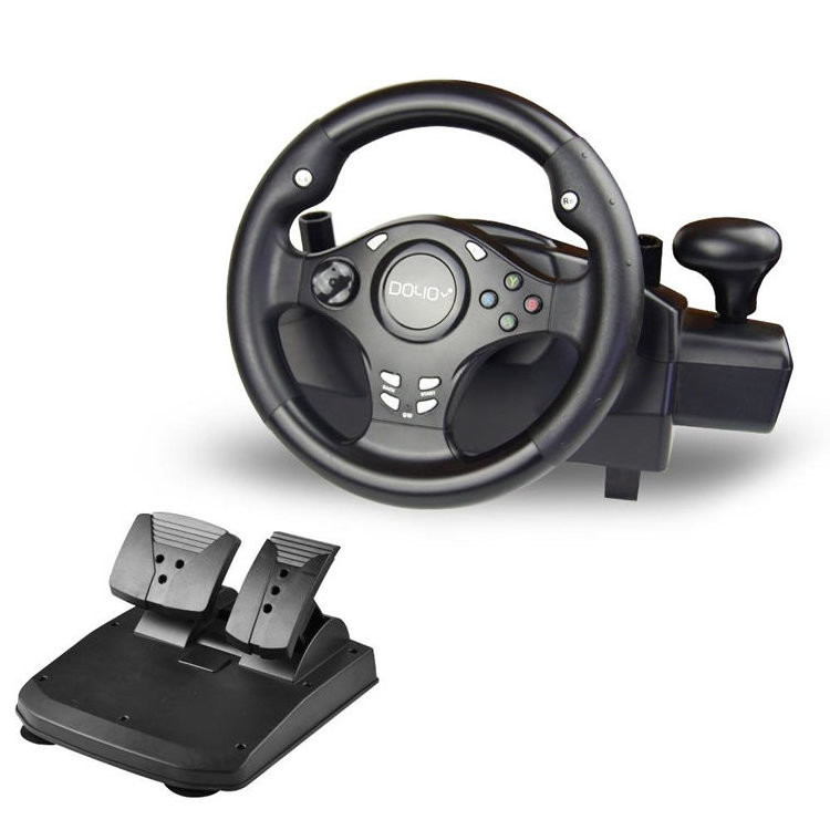 270 Degree Rotation Pro Sport Racing Wheel for Multi Platform Compatible PS3/PS4/XBOX ONE/XBOX360/NS SWITCH Gta 5 PC Game