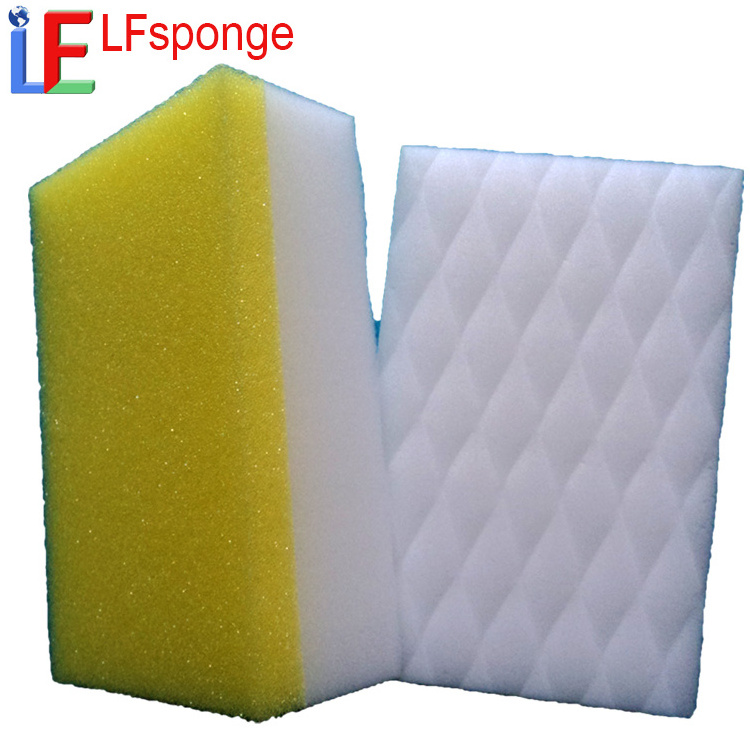 Excellent White Hot Compressed Magic Melamine Sponge High Density Nano Foam Eraser Sponge for Household Cleaning