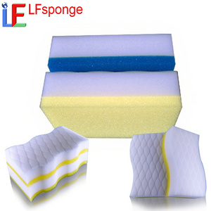 Excellent White Hot Compressed Magic Melamine Sponge High Density Nano Foam Eraser Sponge for Household Cleaning