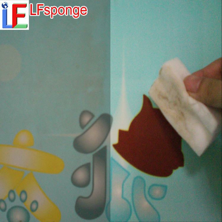 Excellent White Hot Compressed Magic Melamine Sponge High Density Nano Foam Eraser Sponge for Household Cleaning